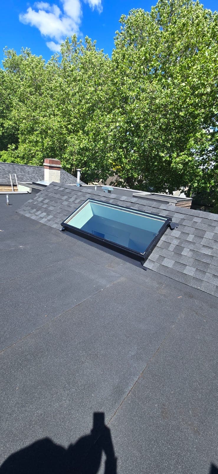Skylight installation